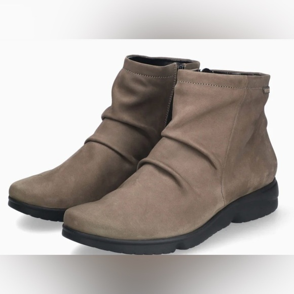 Mephisto Taupe Suede Ankle Boots | Air-Jet Comfort | Women’s Size 6 - Picture 1 of 7